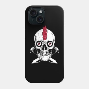 Skull and Swords Phone Case