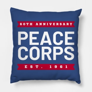 Peace Corps 60th Anniversary (Est. 1961) Pillow