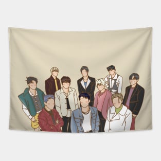NCT Dream Fan art Tapestry