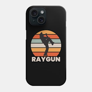 Raygun Silhouette Vintage Phone Case