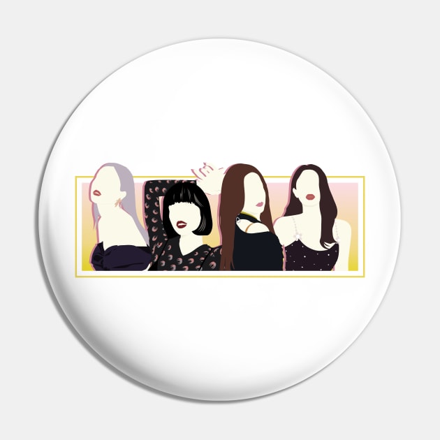 K-POP GIRLS FLAT DESIGN DAEBAK Pin by bianca alea