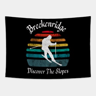 Breckenridge Snow Skiing Tapestry