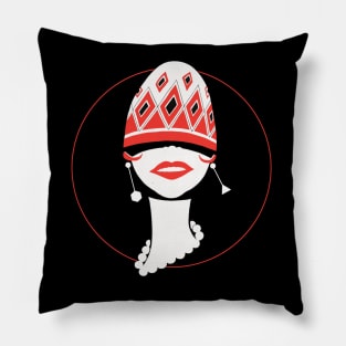 Flapper Girl 1926 Pillow