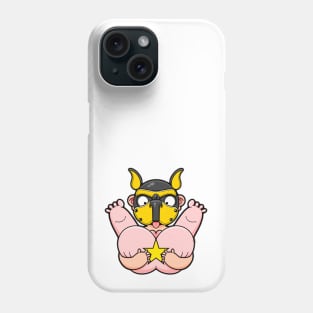 Gay Yellow Pup Bum Squeeze Phone Case