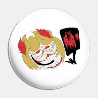 Neco Arc Nya funny Face Pin