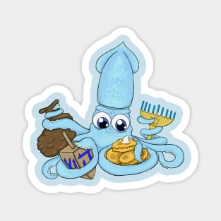 Hanukkah Kraken Magnet