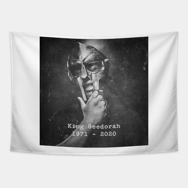 rip mf doom - king geedorah Tapestry by go212