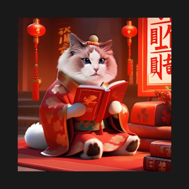 Chinese Zodiac Cat by MasutaroOracle
