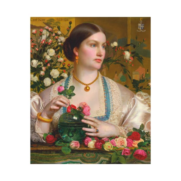 Grace Rose by Frederick Sandys by Classic Art Stall