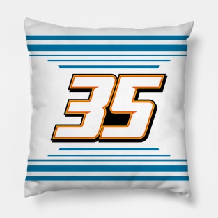 Joey Gase #35 2024 NASCAR Design Pillow