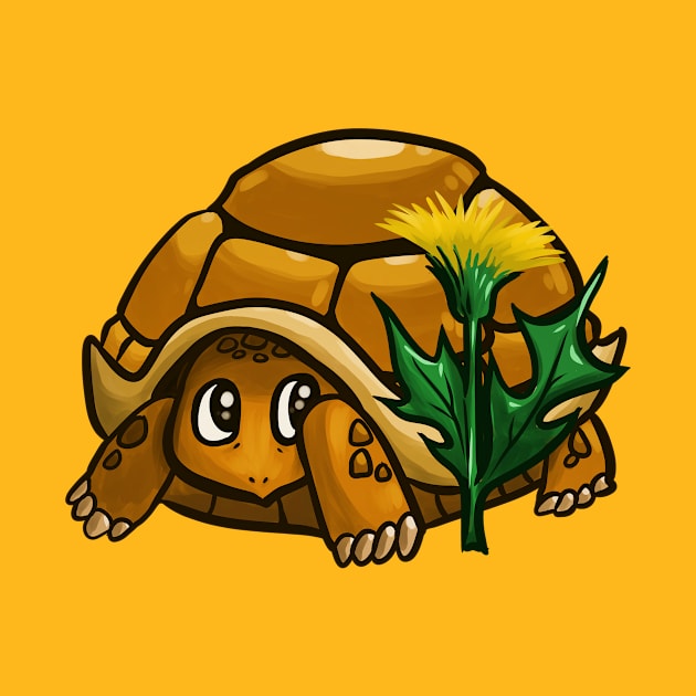 Desert Tortoise by StripedCactusArt