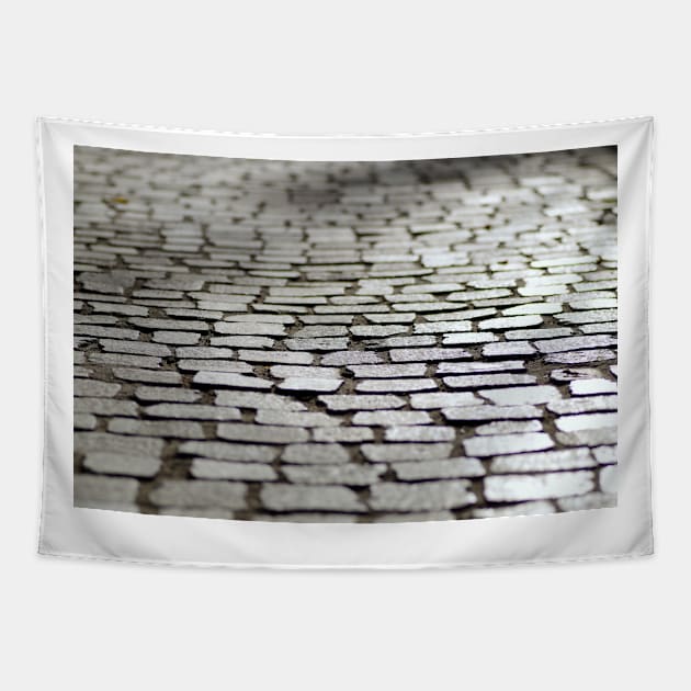 Abstract brick bricks brickwork Tapestry by mydesignontrack