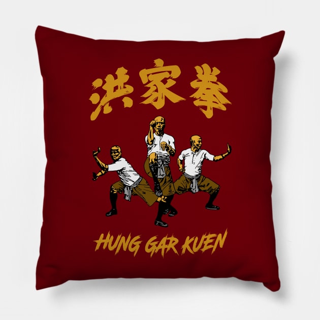 Hung Ga Kung Fu Fist Pillow by Genbu