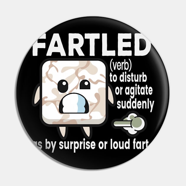 Fartled Face Pin by TomCage