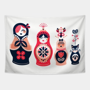 Russian Dolls Tapestry