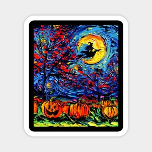 Starry Halloween Magnet