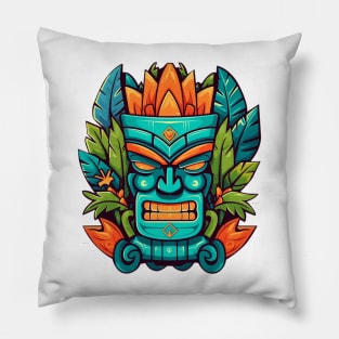 Tiki King Pillow