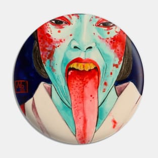 The Licking Woman Pin