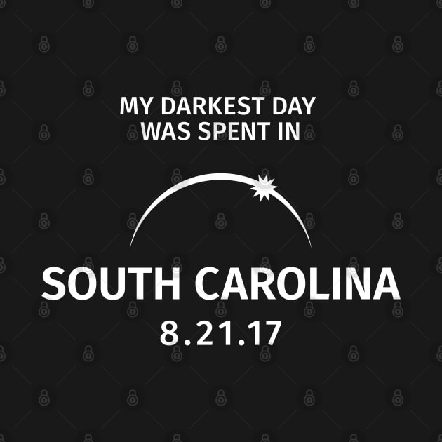 My Darkest Day Was Spent in South Carolina Solar Eclipse by creativecurly