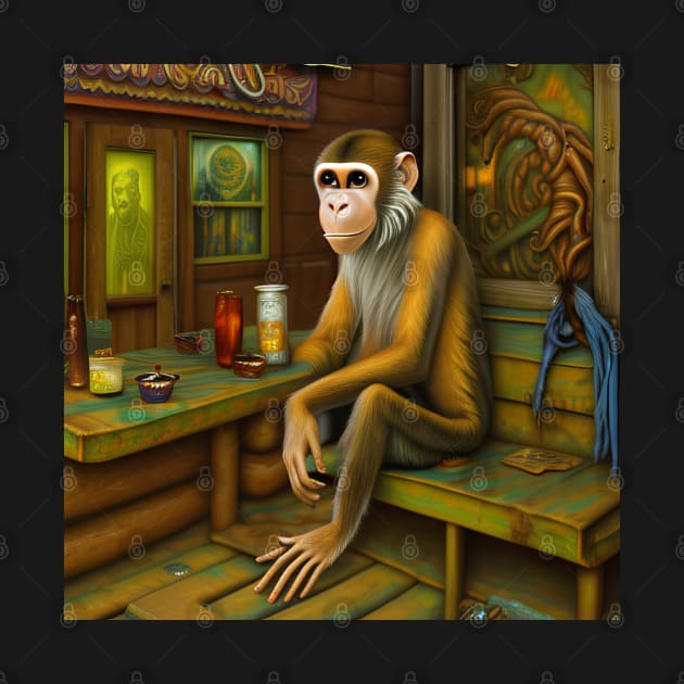 Tavernous Monkey by PaigeCompositor