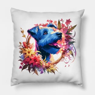 Kerry Blue Terrier Mothers Day Dog Mom Perfect Gift Pillow