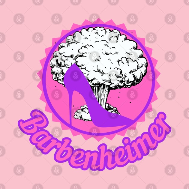 BAREBENHEIMER. HOT PINK STILETTO BOMB. by SwagOMart