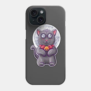 Cat glasses Part of Lucky Cat collection Phone Case