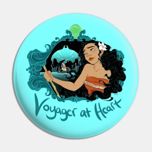 Voyager at Heart Pin