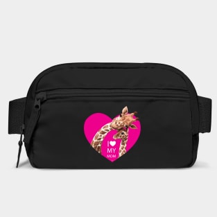 I love my mom Giraffe Bag