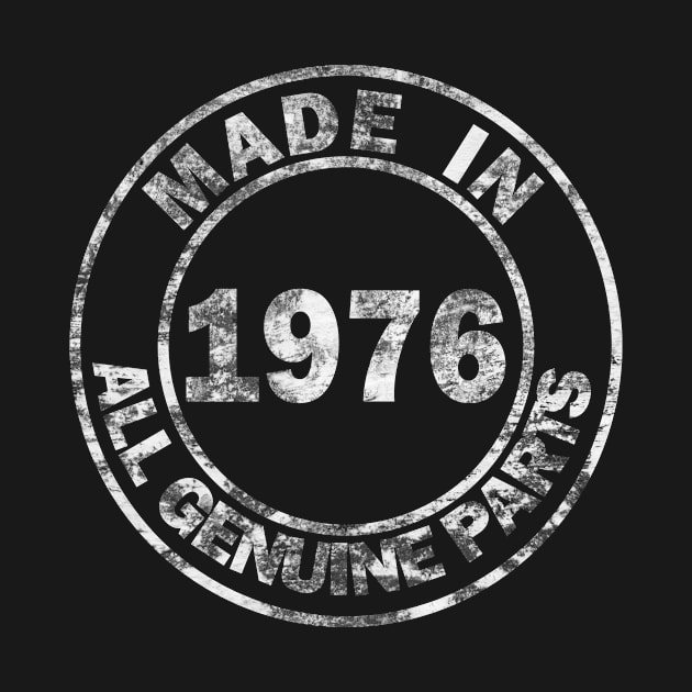 Made in 1976, All Genuine Parts by Seven Spirit