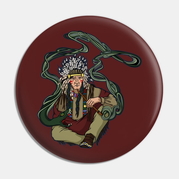 Mystic Indians Pin by Mystıc Store