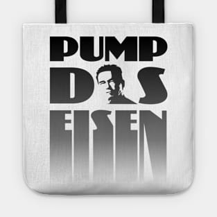 Pump the iron bodybuilding fitness gift shirt Tote