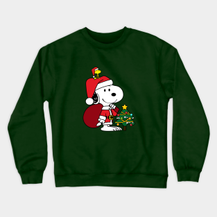 Snoopy Christmas Crewneck Sweatshirts Teepublic