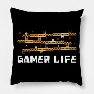 GAMER LIFE SHIRT - GAMER GIFT Pillow