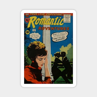 Vintage "Romantic Adventures" Cover Magnet