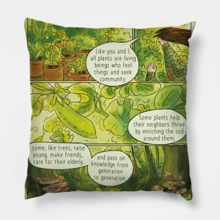 Plant Life Pillow