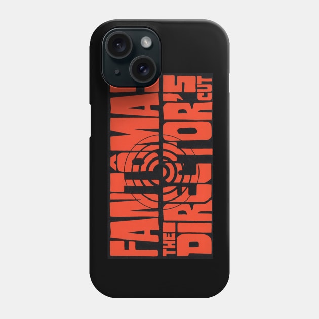 Fantomas D Cut Phone Case by aknuckle