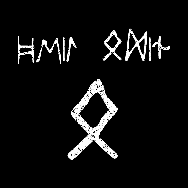 Heil Odin Rune by ThoughtAndMemory