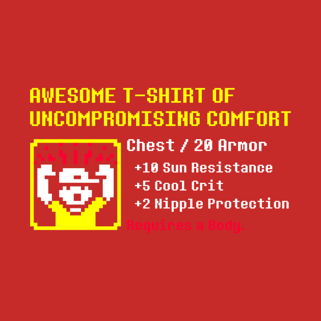 Awesome T-Shirt of Uncompromising Comfort by HtCRU