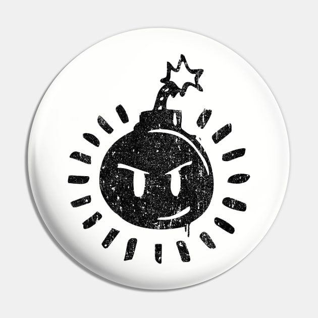 Sex Bob-Omb Bomb Logo Pin by huckblade