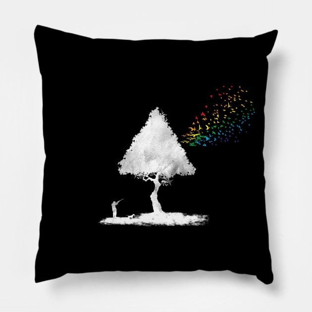 Colourful Hunting Pillow by StevenToang