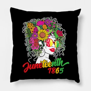 Juneteenth Is My Independence Day Black Women Black Pride Pillow