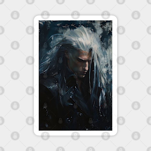 FF7 Rebirth Sephiroth Magnet by moreirapod