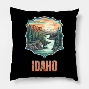Idaho State USA Pillow