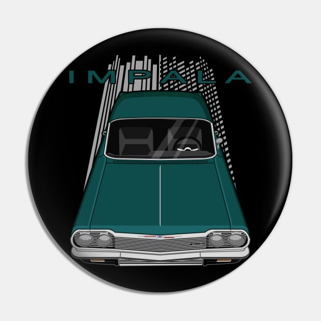 Chevrolet Impala SS 1964 - lagoon aqua Pin by V8social