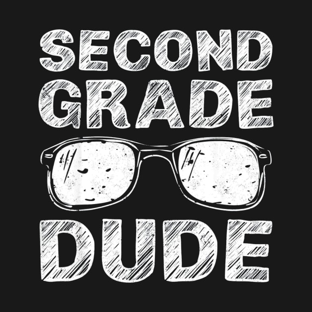 2nd Grade Dude Shirt First Day of School Gift Back to School by Antoniusvermeu