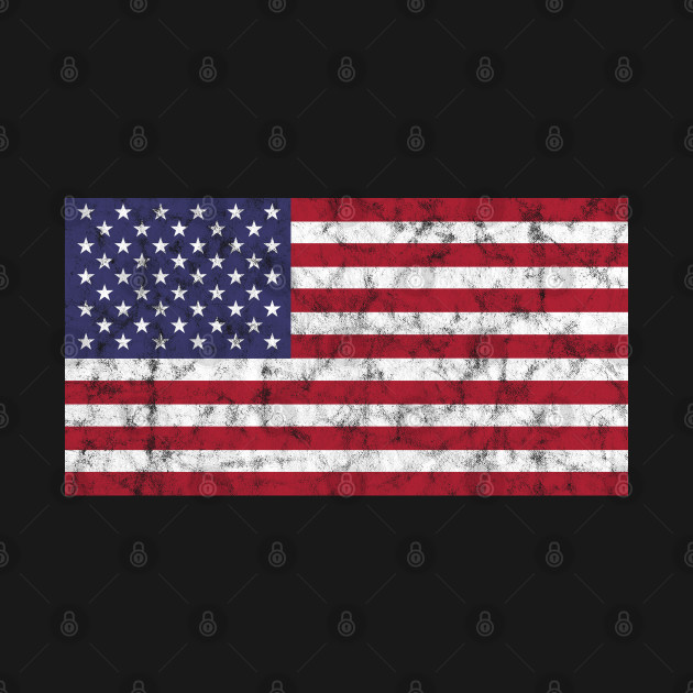 USA flag letters by MEJIKU