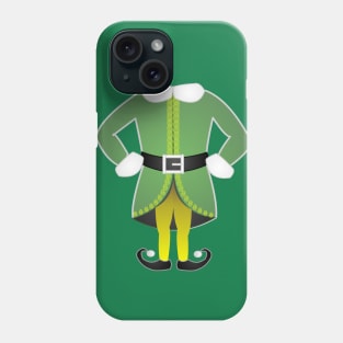 1980s funny matching family christmas santa helper elf costume Phone Case