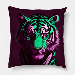 Tiger Pop Art Pillow