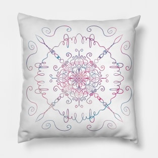 Love Your Life Mandala Pillow